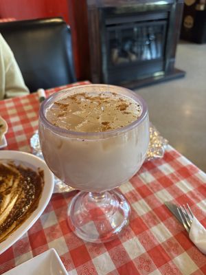 Vegan horchata  at Kahlo's Restaurant  in Denver