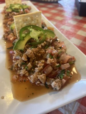 Vegan ceviche   at Kahlo's Restaurant  in Denver