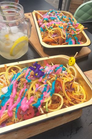 Loaded fries at Botanique in Hasselt