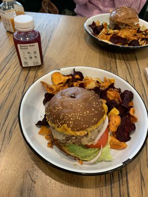 Burger at Botanique in Hasselt