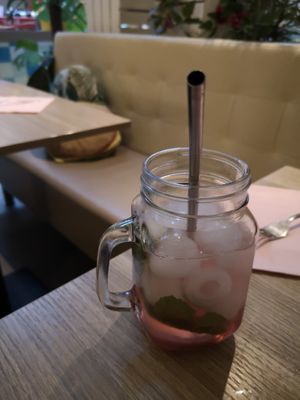 Home made limonade at Botanique in Hasselt