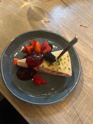 Vegan bananencake  at Botanique in Hasselt