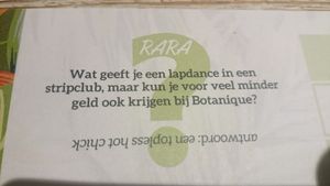 Question at Botanique in Hasselt