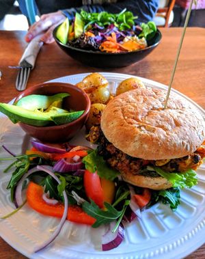 Delicious, delicious food. at Cafe Chameleon in Ystradgynlais