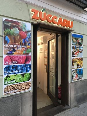 Entrance at Zuccaru in Madrid