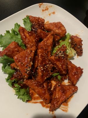Peking sesame tofu appetizer    at Pho Fresh in Rancho Cordova