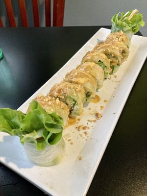 Vegan Lover’s Roll - meh 🫤   at Pho Fresh in Rancho Cordova