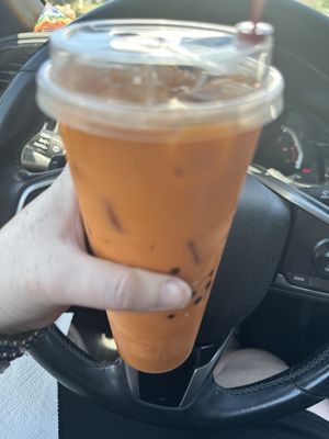 Iced Thai Tea   at Pho Fresh in Rancho Cordova