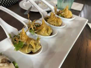 Chili dumplings   at Pho Fresh in Rancho Cordova