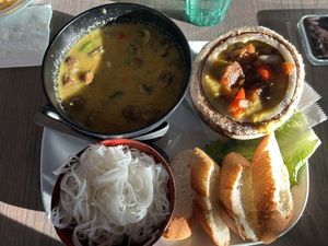 Curry duo   at Pho Fresh in Rancho Cordova
