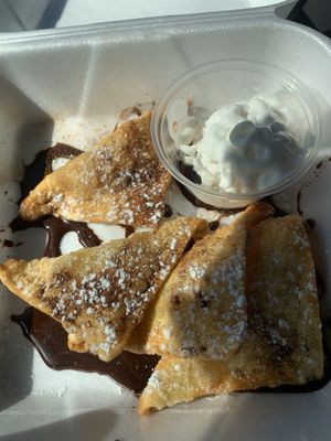 Apple wontons  at Pho Fresh in Rancho Cordova