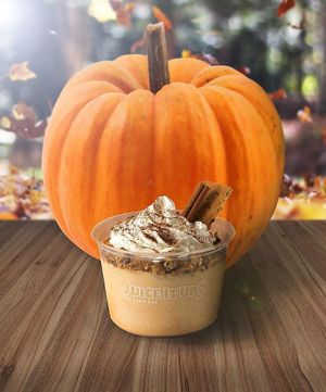 pumpkin spice at Juice It Up in La Crescenta