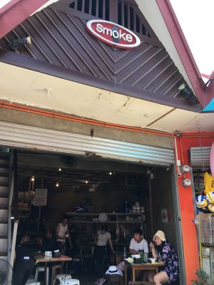 entrance of their second shop at d*mall at Smoke Resto in Boracay