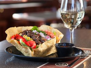 Southwestern Salad at Pub 500 in Mankato