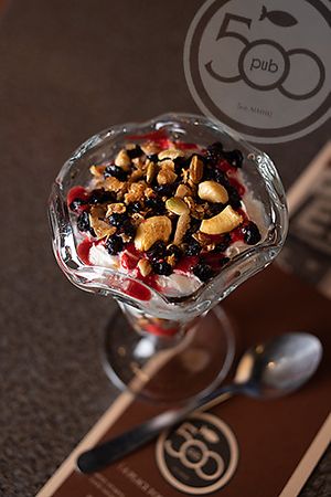 Cashew Crunch Parfait at Pub 500 in Mankato