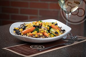 Black Bean and Veggie Bowl at Pub 500 in Mankato