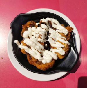 Champiñones at Garraxi Restaurante Vegetariano in San Sebastian