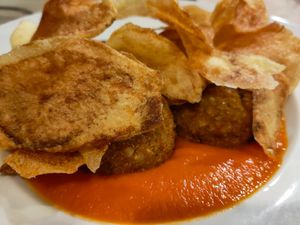  at Garraxi Restaurante Vegetariano in San Sebastian