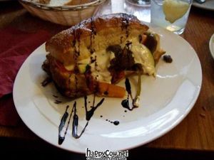 Sandwich melt at Garraxi Restaurante Vegetariano in San Sebastian