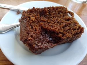 Daily menu / Dessert / Carrot cake at Garraxi Restaurante Vegetariano in San Sebastian