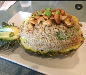 Pineapple fried rice at My Thai OC in Ocean City