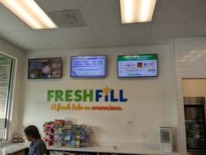 "Fresh Fill" - a catchy phrase! at Juice It Up in Los Banos