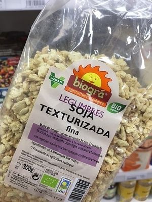 Textured soy protein at Ecorganic - Pl España in Valencia