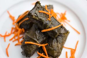 Dolmatas at The Flying Falafel in Berkeley