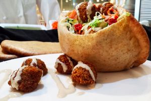 Flying Falafel Pocket at The Flying Falafel in Berkeley