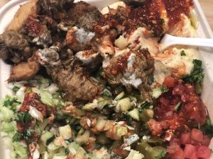 delicious 😍🌱 at The Flying Falafel in Berkeley