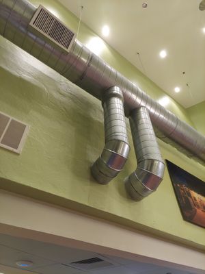 New Green walls at Green Vegetarian Cuisine - Quarry Market in San Antonio