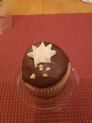 Peanut Butter Cupcake at Green Vegetarian Cuisine - Quarry Market in San Antonio