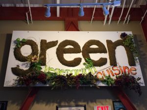 green = yummy! at Green Vegetarian Cuisine - Quarry Market in San Antonio