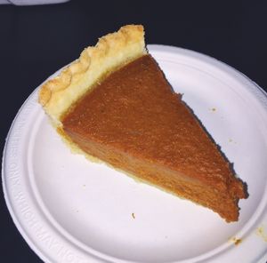 Pumpkin pie at Green Vegetarian Cuisine - Quarry Market in San Antonio