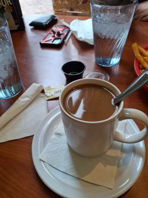 coffee at Green Vegetarian Cuisine - Quarry Market in San Antonio