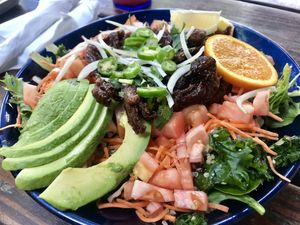 Spicy beef salad at Green Vegetarian Cuisine - Quarry Market in San Antonio