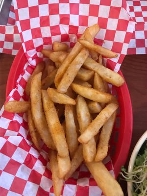 French fries  at Green Vegetarian Cuisine - Quarry Market in San Antonio