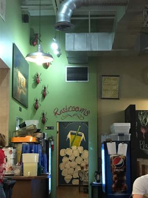 Decor  at Green Vegetarian Cuisine - Quarry Market in San Antonio