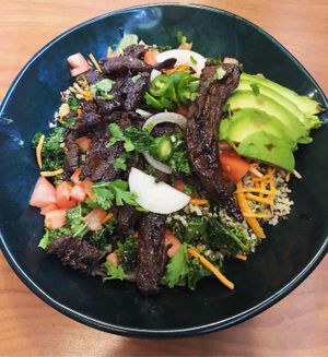 Beef salad at Green Vegetarian Cuisine - Quarry Market in San Antonio