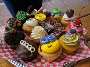 Get one of each. at Green Vegetarian Cuisine - Quarry Market in San Antonio