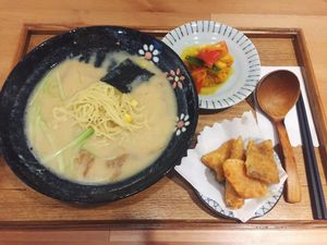 miso ramen combo  at Original Vegan 原粹蔬食作 - Yuán Cuì Shū Shi Zuò in New Taipei City