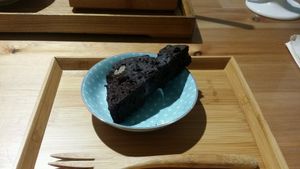 chocolate brownie dessert at Original Vegan 原粹蔬食作 - Yuán Cuì Shū Shi Zuò in New Taipei City