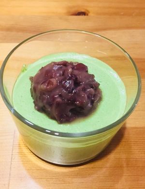 Matcha Pudding at Original Vegan 原粹蔬食作 - Yuán Cuì Shū Shi Zuò in New Taipei City