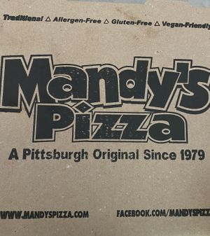   at Mandy's Pizza in Pittsburgh