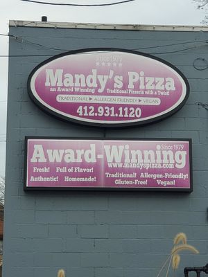  at Mandy's Pizza in Pittsburgh