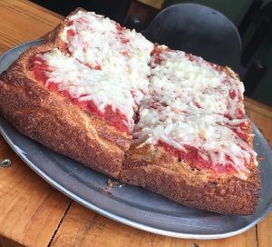Deep dish at Mandy's Pizza in Pittsburgh