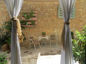 Breakfast area at Ecocirer in Mallorca