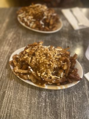 Regular veganoman   at La Banquise in Montreal