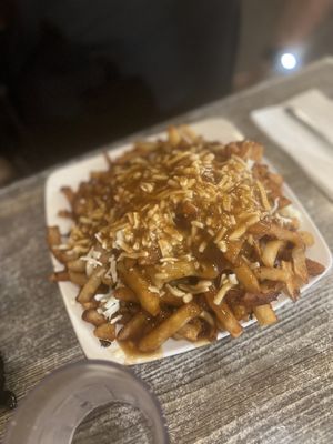 XL veganoman  at La Banquise in Montreal