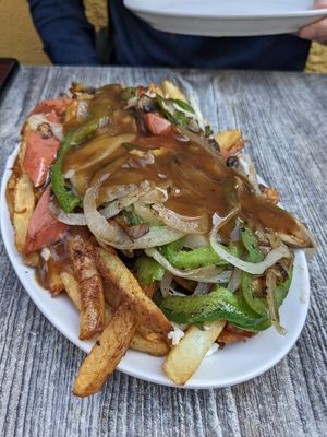 Poutine at La Banquise in Montreal